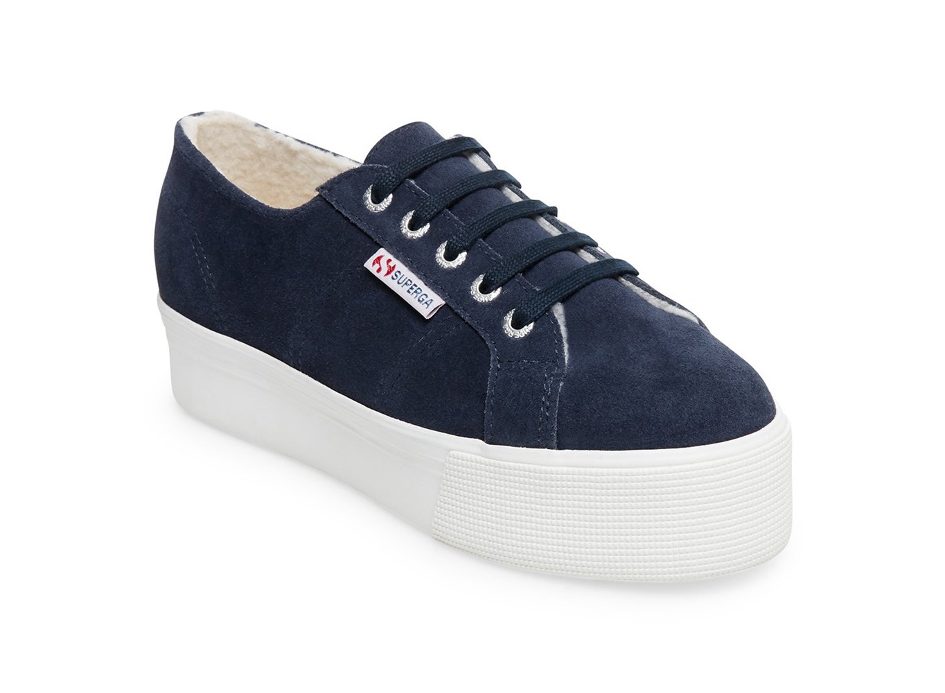 Platform Feminino Azul Marinho - Superga 2790 Suehairyfurw - WYZUC-4908